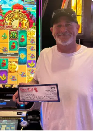 ¡GANANCIAS DEL JACKPOT EN LA MÁQUINA TRAGAMONEDAS!