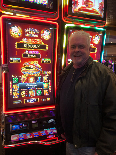 Dancind Drums Grand Progresive Dancing Drums Jackpot at Boot Hill Casino