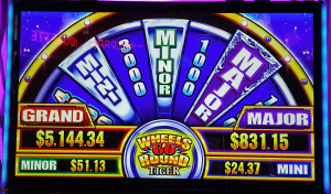 Wheels go round Wheels go Round at Boot Hill Casino