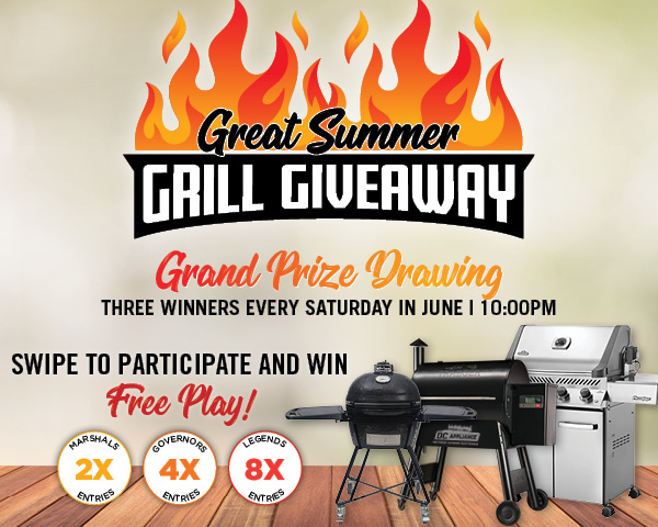 GreatSummerGrillGiveaway_WEB_600x480 Ranger Giveaway at Boot Hill Casino