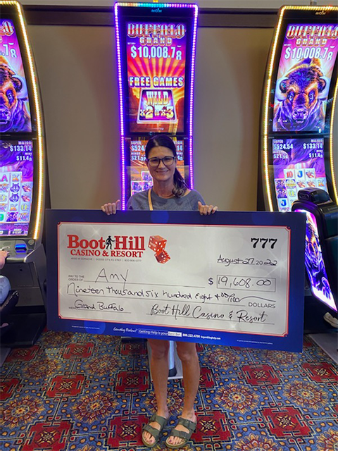 Jackpot-2 Gran Jackpot en Boot Hill Casino