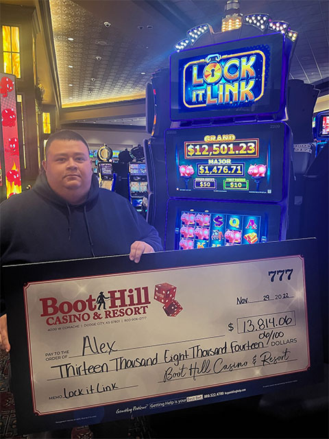 Big Jackpot at Boot Hill Casino