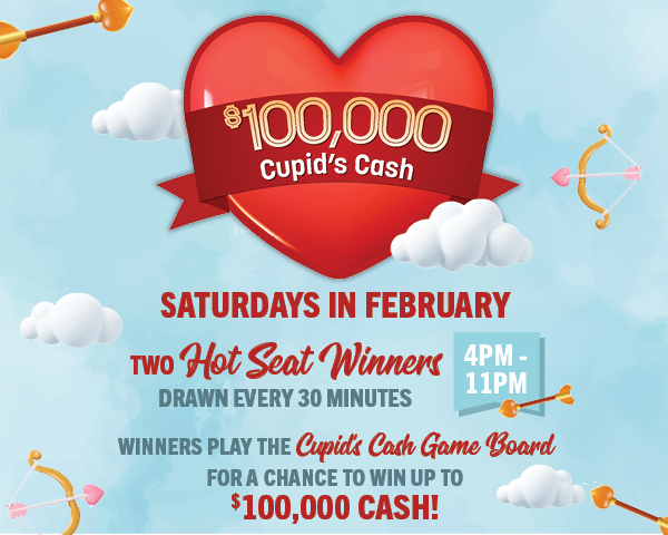 Cupid's Cash Hot Seat at Boot Hill Casino & Resort