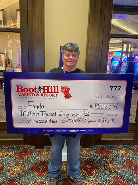 Big Jackpot at Boot Hill Casino