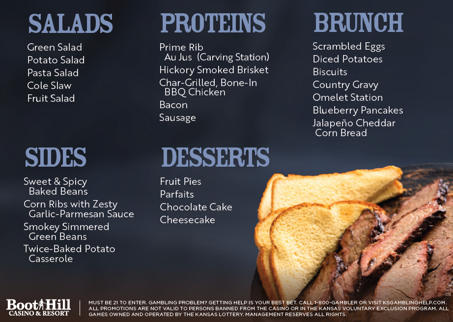 Easter Menu