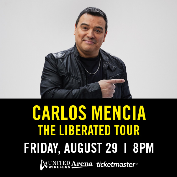BHC_80355_Carlos Mencia at United Wireless Arena_FY_Digital Assets_600 x 600 Concierto en el Casino Boot Hill