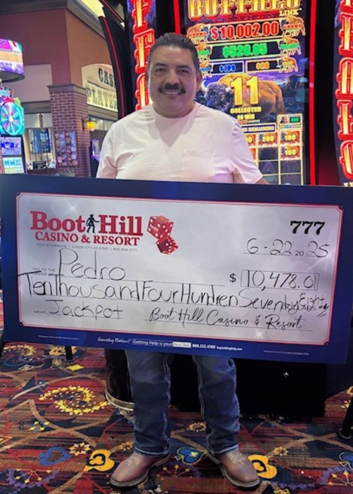 Gran Jackpot en Boot Hill Casino