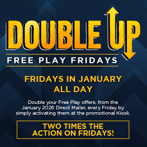 BHC_85496_Jan – Double Your Free Play Friday_FY_Digital Assets_300 x 300 Victoria en el Casino Boot Hill